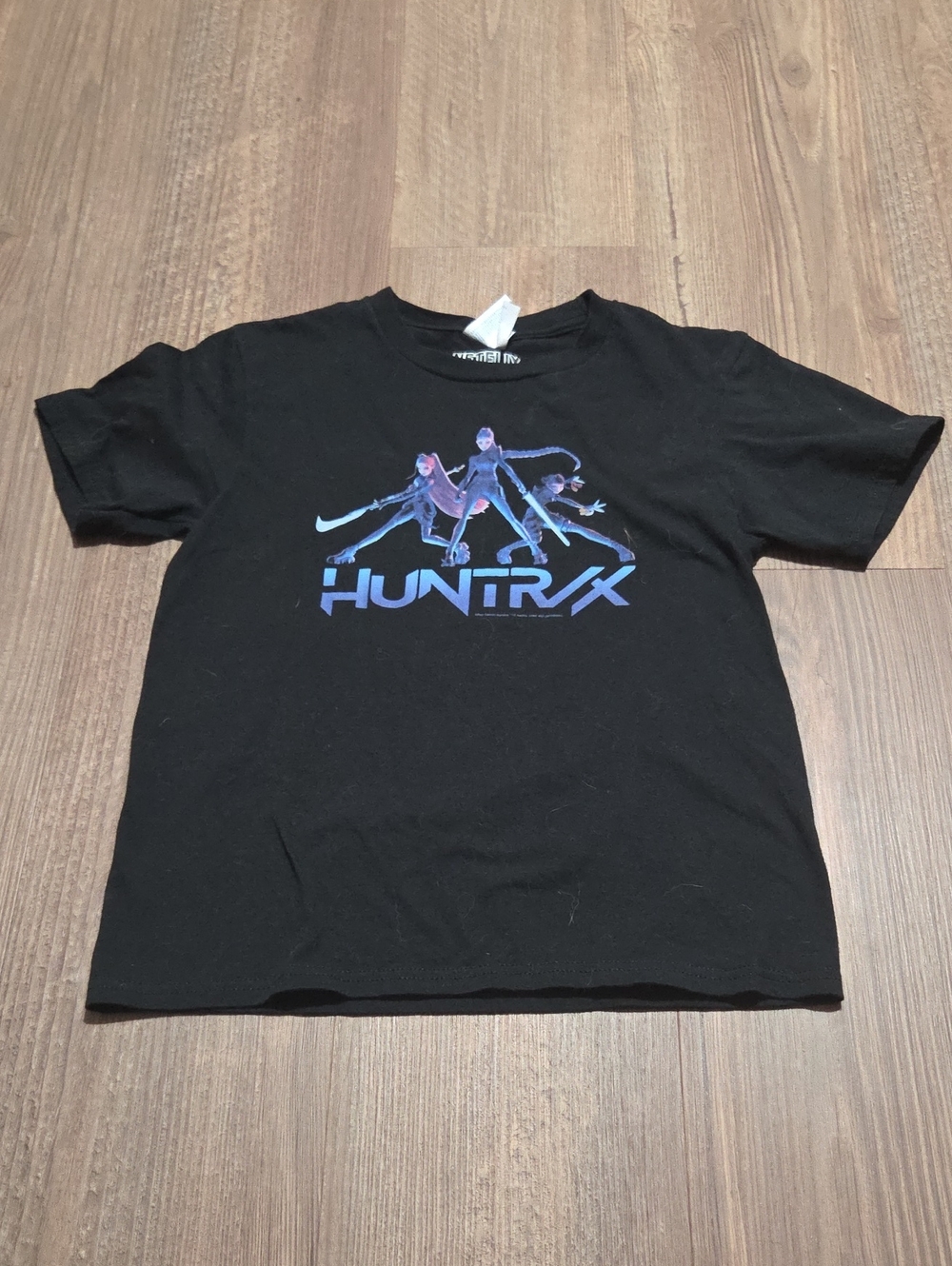 Black Kpop Graphic Kids Tee